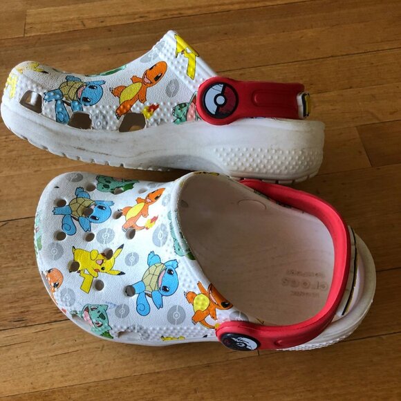 Crocs Pokemon Pikachu Classic Kids Clog Size C 7 - Picture 1 of 8
